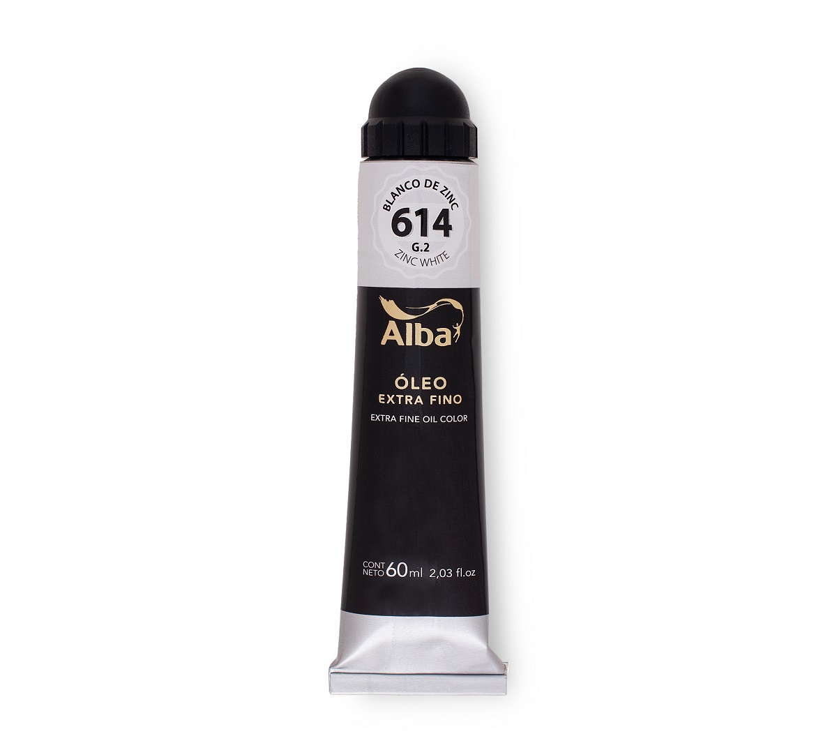 Oleo profesional alba 60 ml g2 614 blanco de zinc - 60 ML - Alba Artística